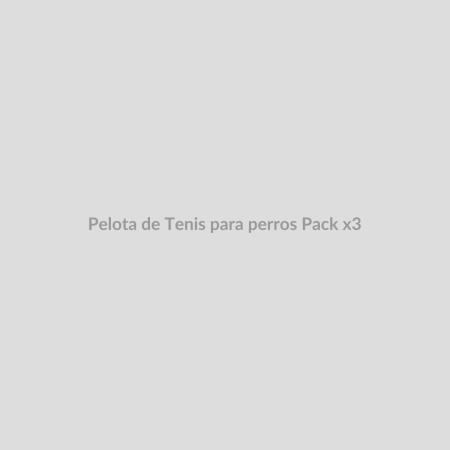 Pelota de Tenis para perros Pack x3
