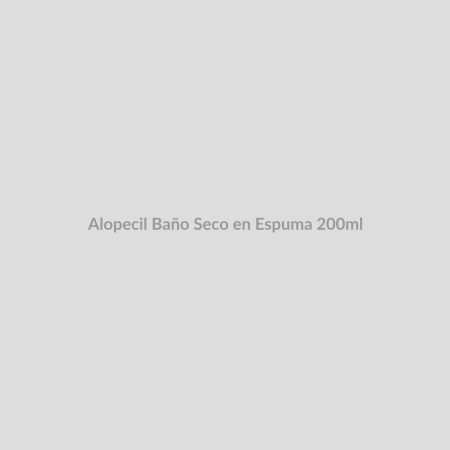 Alopecil Baño Seco en Espuma 200ml