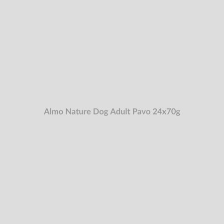 Almo Nature Dog Adult Pavo 24x70g