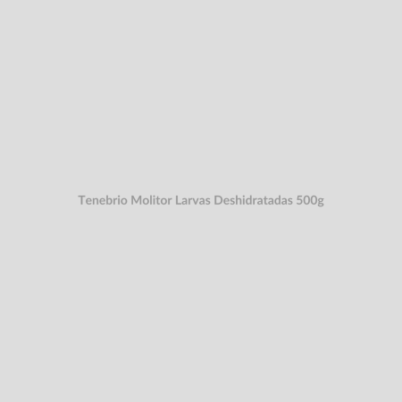 Tenebrio Molitor Larvas Deshidratadas 500g